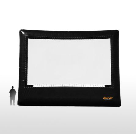 Outdoor Movie Theater System - Full HD Projector 1920 x 1080 - Huge 14'x25' Screen - PRO-HD25