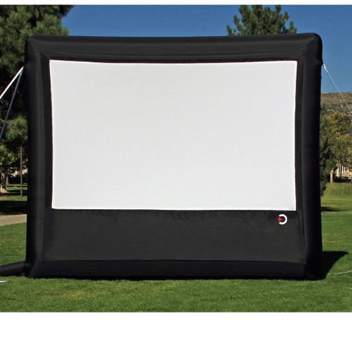 Outdoor Movie Theater System - Silver 4K Package (REAR PROJECTION)