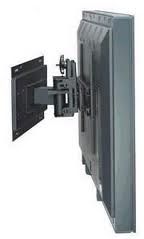 Peerless 60"+ Flat Panel Wall Mount with Tilt and Swivel.  PLP model screen adapter plate sold separately PS-2