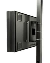 Peerless 8' Indoor Post Mount for Flat Panel Environmental Enclosure EPI800