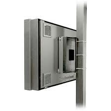 Peerless 8' Indoor Post Mount for Flat Panel Environmental Enclosure EPI800-S