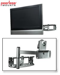 Peerless Articulating Arm Wall Mount for 32"-50" Flat Panel Screens. PLP model adapter plate sold separately PLA50