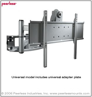 Peerless Articulating Wall Arm for 32" - 50" Plasma and LCD - PLA50-UNL