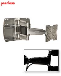Peerless Articulating Wall Arm for 32" to 58" Flat Panel Screens Weighing Up to 150 lb - SA750P