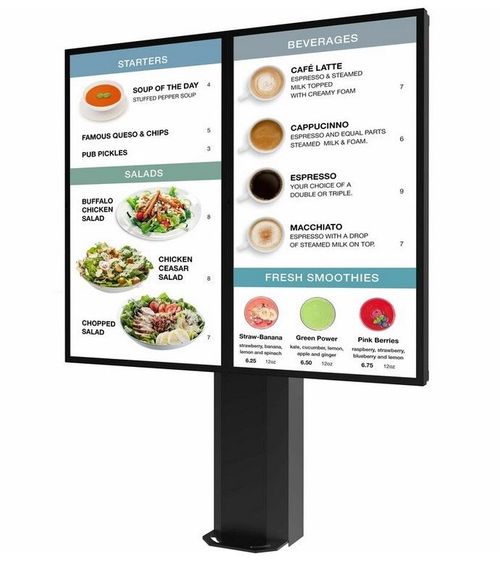 Peerless-AV� Outdoor Digital Menu Boards - KOF555-2