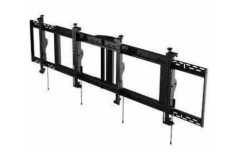 Peerless-AV� SmartMount� Digital Menu Board Ceiling Mount with 8pt Adjustment - Landscape 2X1 Configuration for 40" to 42" Displays - DS-MBZ942L-2X1