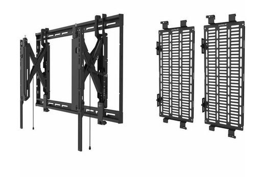 Peerless-AV SmartMount� STS680-2UCM3 Universal Ultra-Slim Scissor Wall Mount Kit with (2) Component Plates - STS680-2UCM3