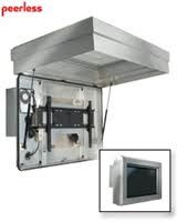 Peerless Flat Panel Environmental Enclosure for 40"-42" Screens, includes Fans Only EL42F-S