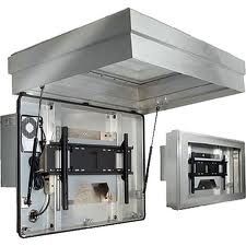 Peerless Flat Panel Environmental Enclosure for 50" Screens, includes Air Conditioner and Heater EL50AH-S