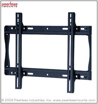 Peerless Flat Wall Mount for Medium 22"-49" Screens - SF640