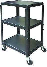 Peerless Jumbo Height Adjustable Cart with Electrical Strip JCT-2642E