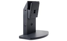 Peerless Large Flat Panel Tabletop Stand with Black Base.  PLP model screen adapter plates sold separately PLT-BLK