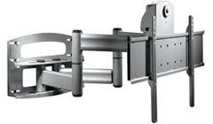 Peerless Security Universal Articulating Dual-Arm Wall Mount with Vertical Adjustment for 42"-60" Flat Panel Screens PLAV70-UNL-S