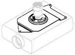 Peerless Small Clamp-Style Universal Adapter Plate for PRG, PRS and PJF2 Projector Mounts  PAP35
