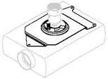 Peerless Small Clamp-Style Universal Adapter Plate for PRG, PRS and PJF2 Projector Mounts  PAP35-S