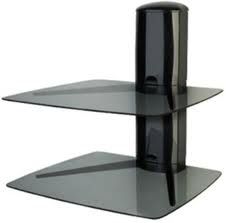 Peerless SmartMount A/V Component Wall Furniture, Double Stud Shelf SCS212