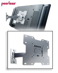 Peerless SmartMount Pivot Wall Arm for 22"-37" Screens - SP740