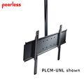 Peerless Straight Column Flat Panel Ceiling Mount with Ceiling Plate - PLCM-UNL-CP