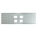 Peerless Triple metal stud wall plate for PLA Series, 16", 20", 24" stud centers WSP724-S