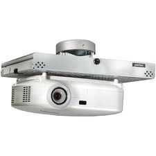 Peerless Universal Key-locking Projector Security Mount with PRS Projector Ceiling Mount  PSMU-PRS