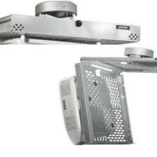 Peerless Universal Key-locking Projector Security Mount with PRS Projector Ceiling Mount PSMU-PRS-S