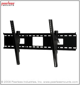 Peerless Universal Tilt Wall Mount For 42" to 71" Plasma and LCD Flat Panel Screens - ST670P