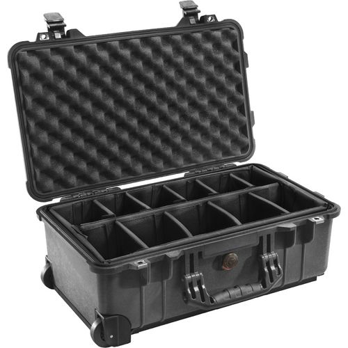Pelican 1510 Medium Carry On Case with Padded Divider - 1510-004-110