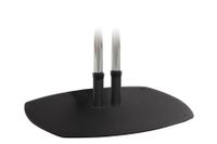 Premier Dual-Pole Floor Stand with Back-To-Back Flat Panel Mount Adapter - CS-BASE