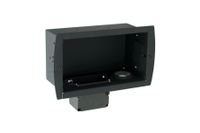 Premier In-Wall Cable and Gear Power Box for Drywall Installation - Black - GB-INWAVPB
