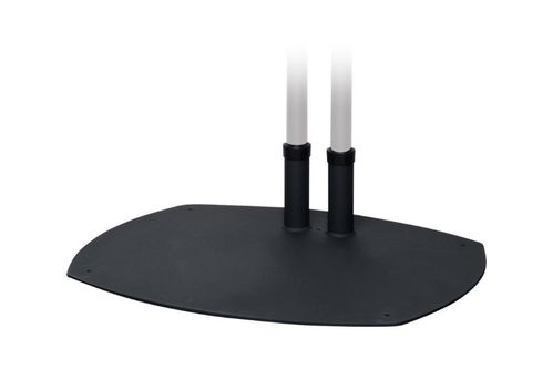 Premier Low-Profile Dual-Pole Floor Stand with PSD-HDCA Mount Adapter - TS-BASE