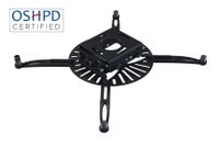 Premier Universal Projector Mount for Projectors up to 75 lbs. - Attaches to Hard Deck or 1.5" NPT Pipe - Black - PDS-PLUS