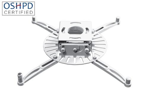 Premier Low-Profile Universal Projector Mount, White - PDS-PLUS-W
