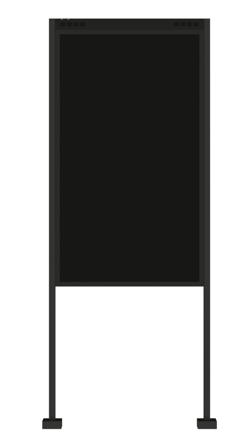 Premier Mounts Ceiling / Floor or Floor to Ceiling Mount for Samsung 46" & 55" OMN-D Displays, - PFC-OMND