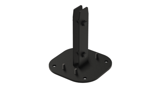 Premier Mounts Symmetry Upright Fixed Floor Anchor (4100-073-240-XX), - SYM-UR-FFA