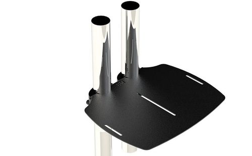 Premier Pole mounted shelf for dual pole carts and stands - 7170-1004-00