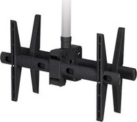 Premier Dual Back to Back Ceiling Mount for Flat Panel Displays Up to 350 lbs. - Use with 2" Pipe/Adapter, - ECM-3763D