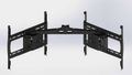 Ultra Tilt Dual Swivel Portrait Ceiling Mount for Displays up to 75 and 200lbs. - 7170-1158-01