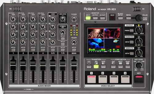 Roland A/V Mixer - VR-3EX