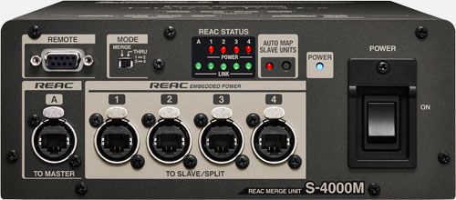 Roland REAC Merge Unit (merge up to 4 snakes to/from one master) - S-4000M
