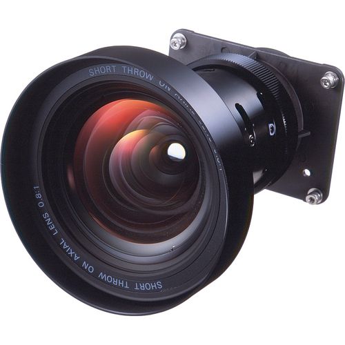 Sanyo On Axis Short fixed lens - Throw Ratio: 0.8:1 (0.71:1 for PLV-60/PLV-60HT/PLV-60K) (0.79:1 for PLV-80/70) - LNS-W32E
