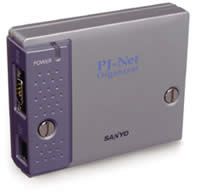 Sanyo PJ-Net Organizer (LAN networking) for models PLC-XP46/L, PLC-XP41/L, and PLV-70. - POA-PN01A