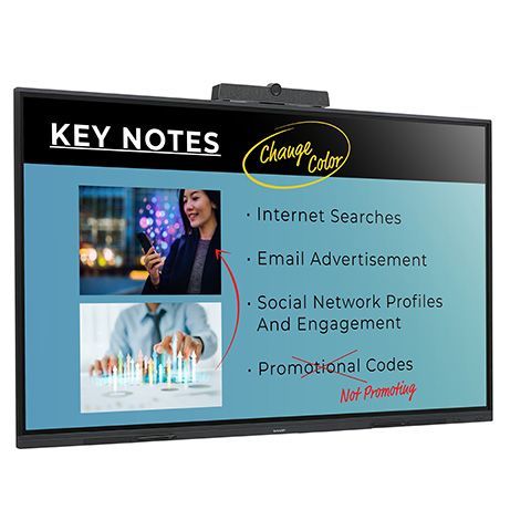 Sharp 75" Class AQUOS BOARD - PN-L752B