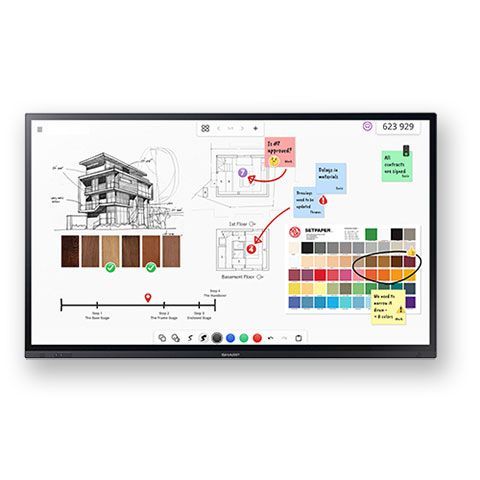 Sharp 75" Class AQUOS BOARD - PN-LA752