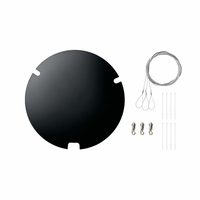 Shure 1.5" Pole Mount Kit, Square, No Cover (Pole not included) - A900-S-PM