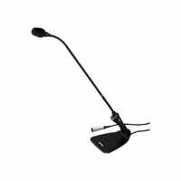 Shure GOOSENECK MIC BLACK W/ BASE, 18 INCH - CVG18D-B/C