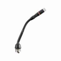 Shure 5" Shock-Mounted Gooseneck, No Capsule, with LED ring, includes surface mount preamplifier - MX405R/N