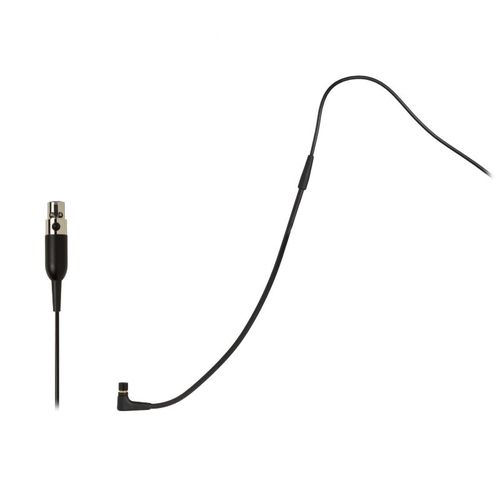 Shure Microphone Boom and Cable Assembly with 4-Pin Mini Connector (TA4F) for Beta 54 and WBH54B, Black - RPM646