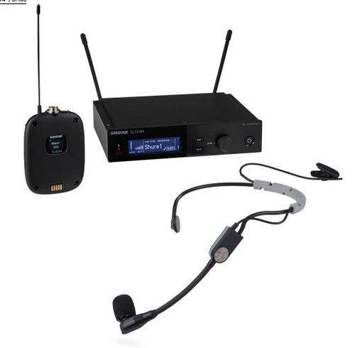 Shure Bodypack System, Headset, SM35 - SLXD14plus-SM35-G57
