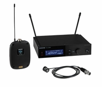 Shure Bodypack System, Lavalier, WL185M - SLXD14plus-85M-G57