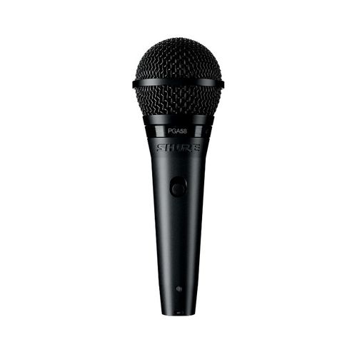 Shure Cardioid dynamic vocal microphone - XLR-XLR cable - PGA58-XLR